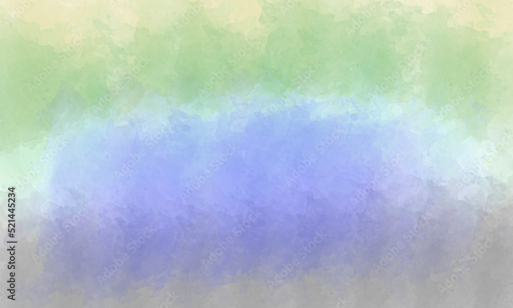 blue, green and brown brush background