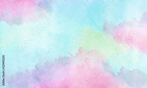 blue, purple and pink brush stack background © Faried