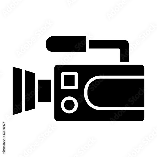 Camcorder Line Icon