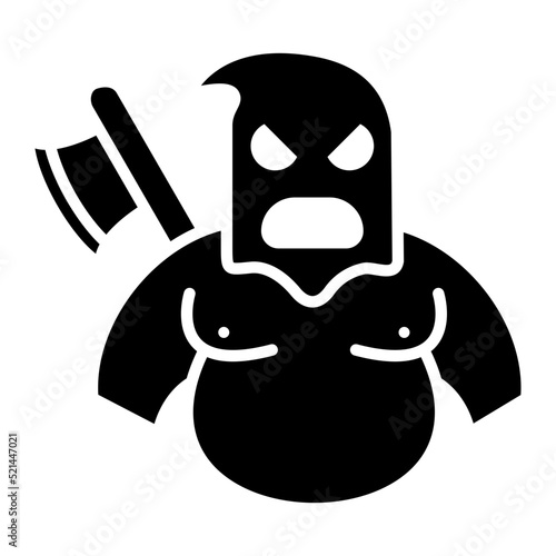 Executioner Line Icon