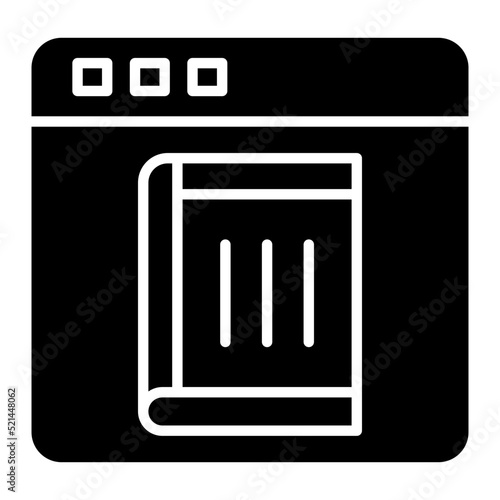 Ebook Line Icon