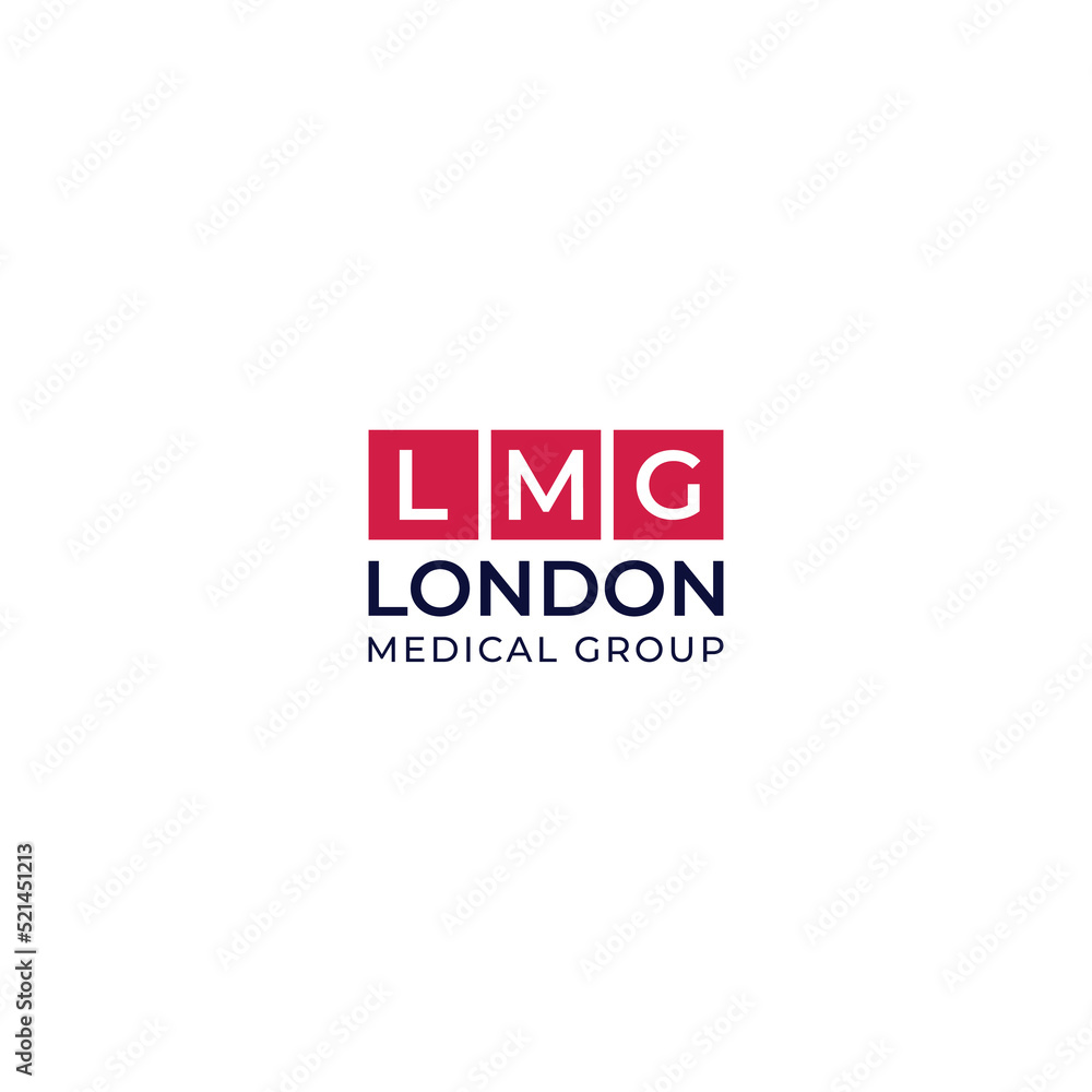 LMG Or LM Letter Typo Logo Design Template LMG Or LM Letter Typo Logo Design Template