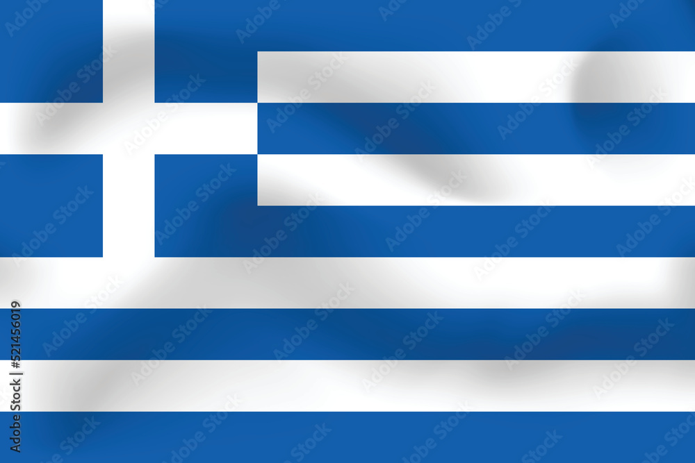 National flag of Greece. Realistic pictures flag National flag of Greece. Realistic pictures flag