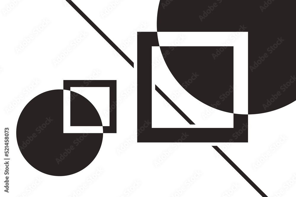 Simple geometric background. Minimal design. Simple geometric background. Minimal design.
