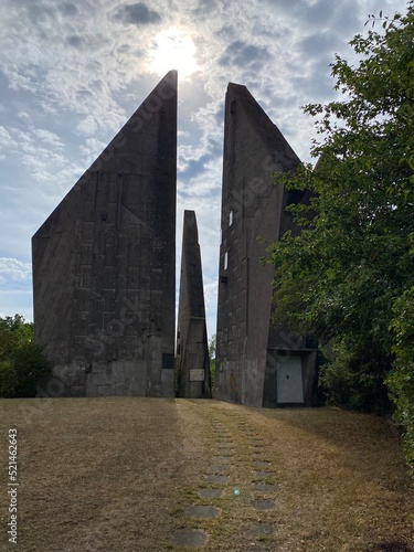 Friedland memorial (Friedland-Gedächtnisstätte) is a monument to the German expellees and returnees. It is located on a hill above the town of Friedland. Friedland - Germany - Memorial - Tor zur Freih photo