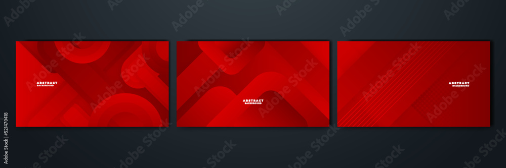 Abstract geometric red background Abstract geometric red background