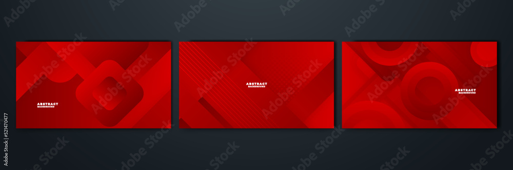 Abstract geometric red background Abstract geometric red background