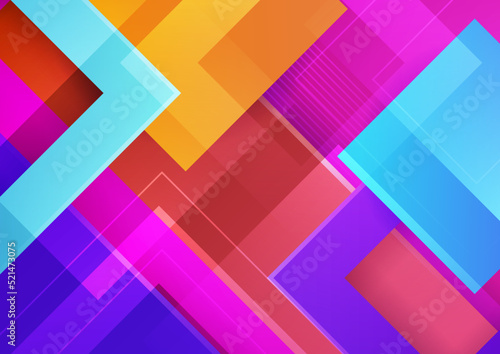 Colourful abstract background. Modern abstract covers, minimal covers design. Colorful geometric background, vector illustration.