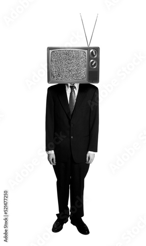 Принти на полотні TV Head
