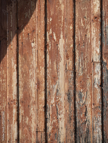 Old wooden texture, wall background, fence. © Prikhodko