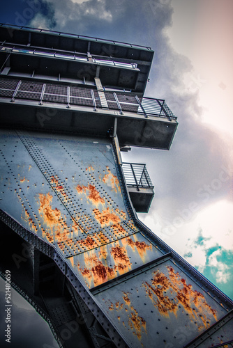 Rust is taking over parts of the colliery Prosper II in Bottrop, Germany.
