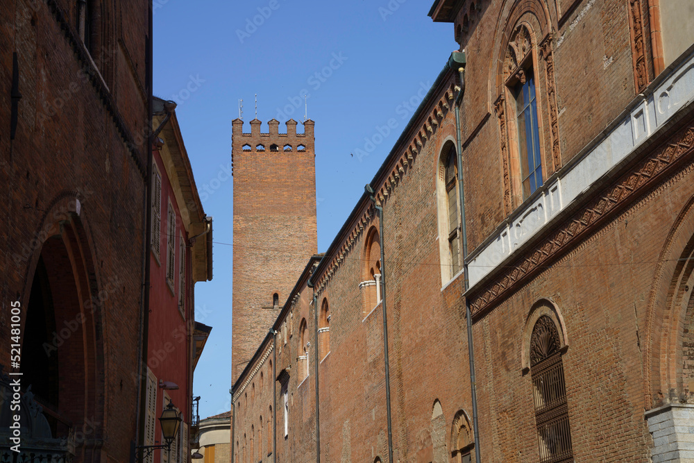 Palazzo del Comune, medieval palace in Cremona, Italy