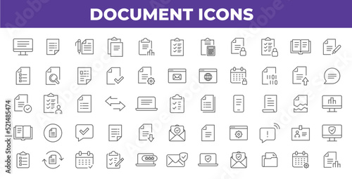 Documents icons