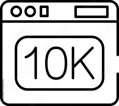10k Icon