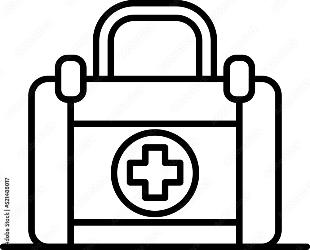 Obraz premium First Aid Box Icon