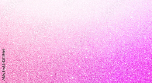 Vibrant Magenta Pink gradient color sparkling glittering texture abstract glow background.