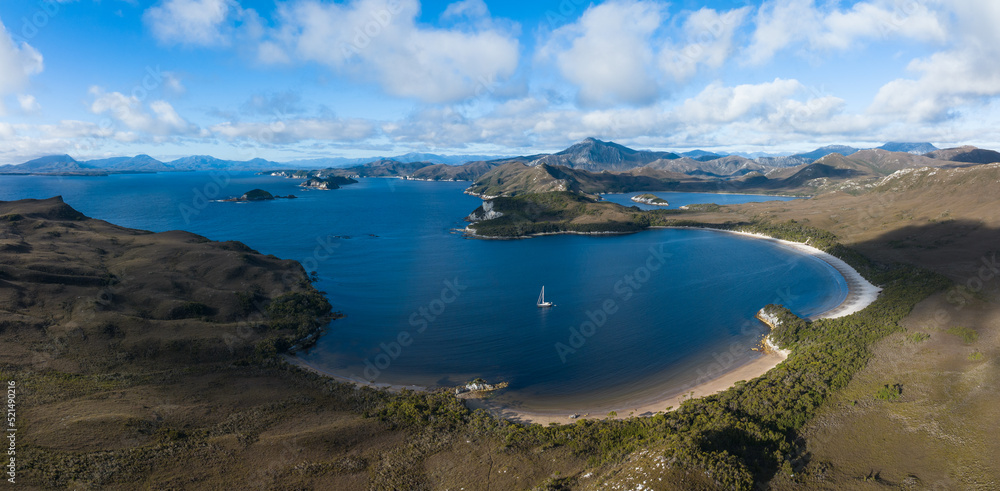 Yacht in a beautiful national park on holiday
Yacht in a beautiful national park on holiday