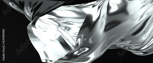 shape. Distorted low poly b...