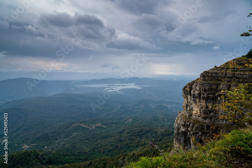 Beautiful landscape of Racha region in Georgia. Travel © k_samurkas