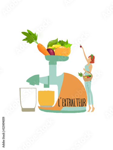 extracteur de jus fruit et légume