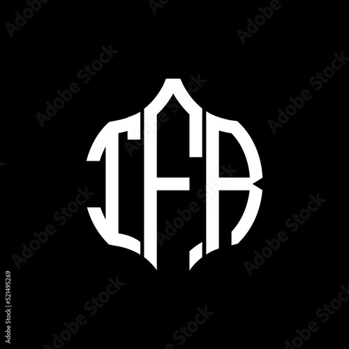 TFR letter logo. TFR best black background vector image. TFR Monogram logo design for entrepreneur and business.
 photo