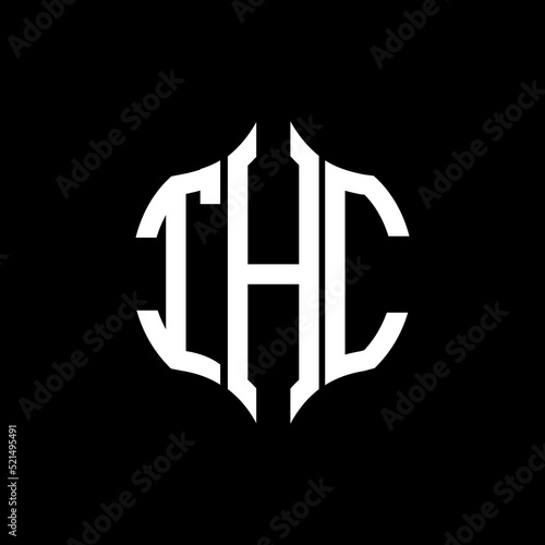 THC letter logo. THC best black background vector image. THC Monogram logo design for entrepreneur and business.

