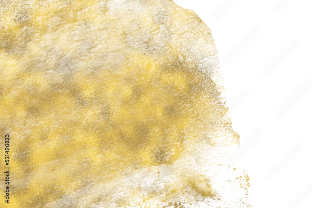 Fototapeta premium splash gold grunge texture background. gold paint brush effect