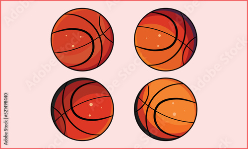 High-quality Basketball Design Vector Illustration