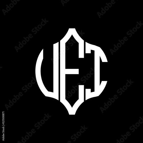 VEI letter logo. VEI best black background vector image. VEI Monogram logo design for entrepreneur and business.
 photo