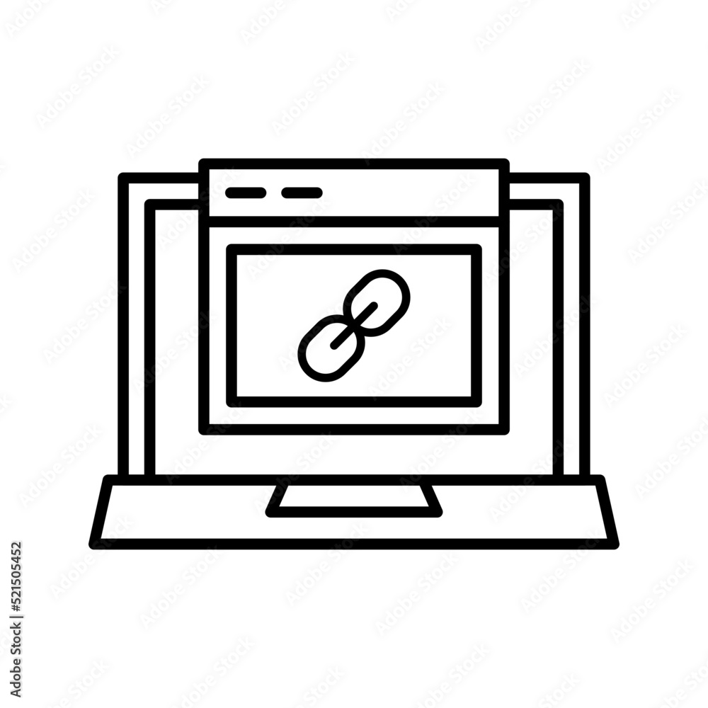 Link icon design Link icon design