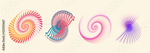 Abstract modern colorful background element design. Dynamic color flow Vector illustration use for background, poster.
