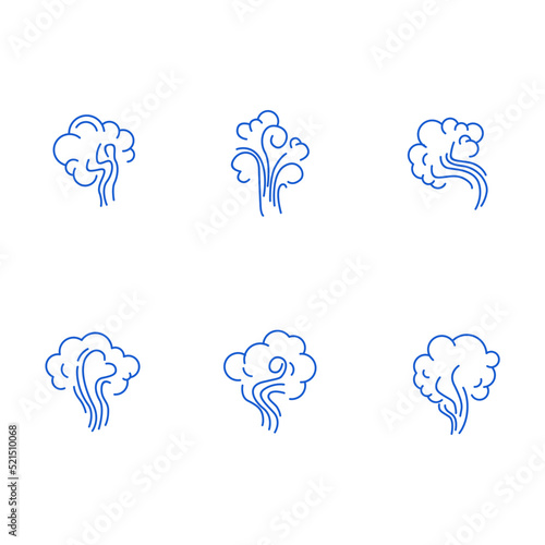 air icon set or symbol design