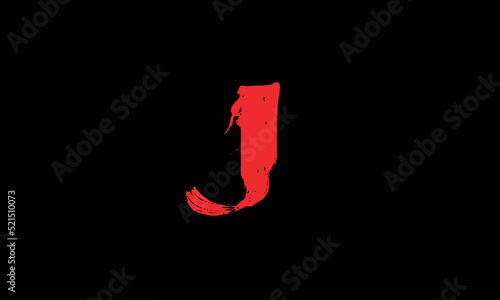 Alphabet letters Initials Monogram logo J ''PENTING'PENTING J 'J AND PENTING.