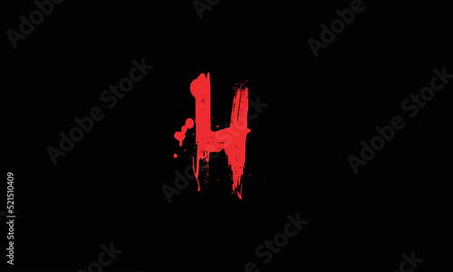 Alphabet letters Initials Monogram logo H ''PENTING'PENTING H H AND PENTING