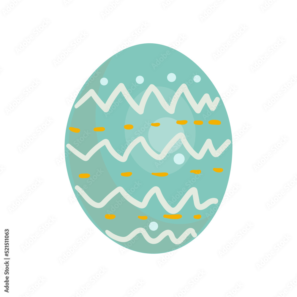 Vector clipart with easter egg. Easter egg illustration. Vector clipart with easter egg. Easter egg illustration.