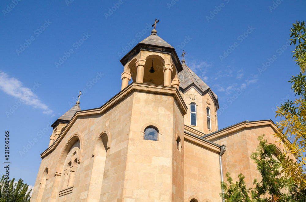 Armenian Apostolic St Trdat Church in Vayk, Armenia
