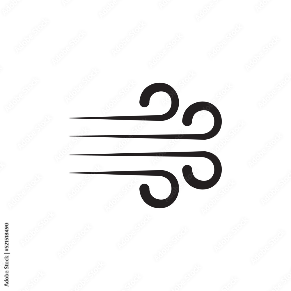 wind direction icon logo vector design template wind direction icon logo vector design template