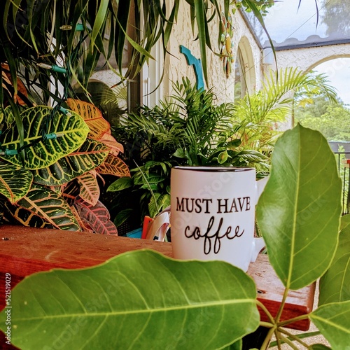 Coffee on the terrace
