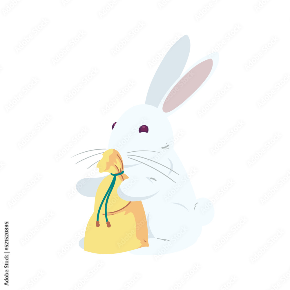 Obraz premium bunny with bento