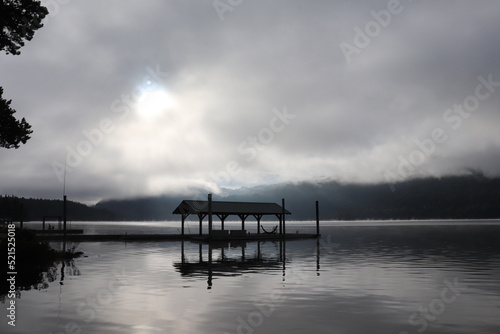 Misty Dock Mornings