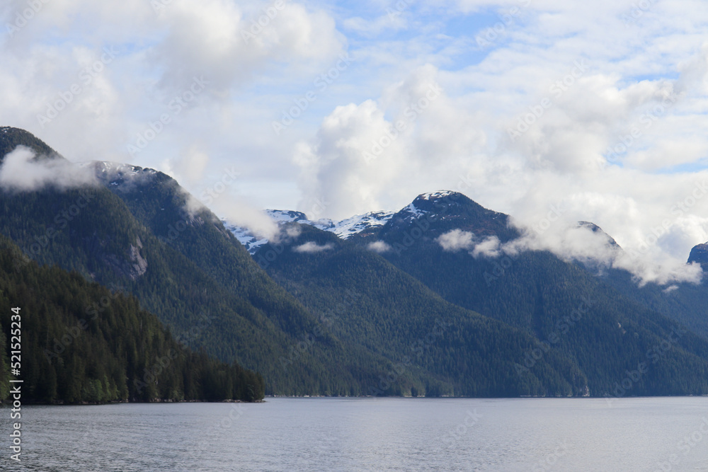 BC Mountains from the Ferry