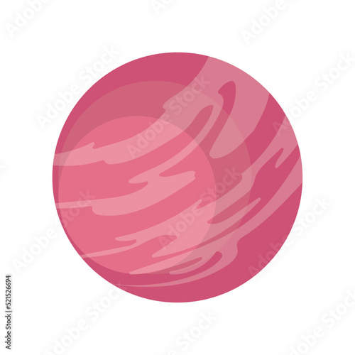 pink planet design