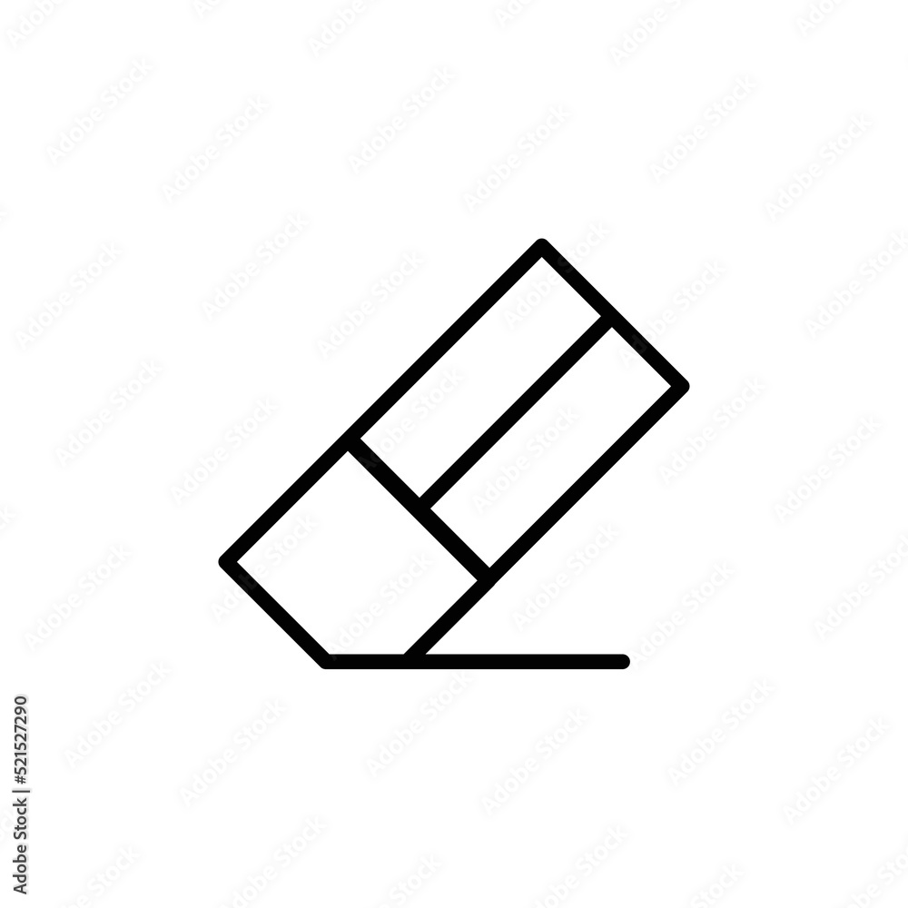 eraser icon flat style trendy stylist simple eraser icon flat style trendy stylist simple