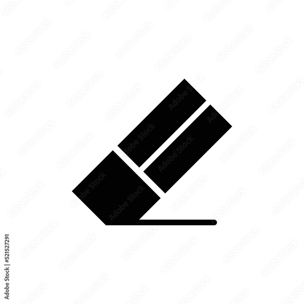 eraser icon flat style trendy stylist simple eraser icon flat style trendy stylist simple