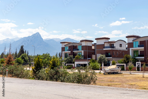 houses in the village of island