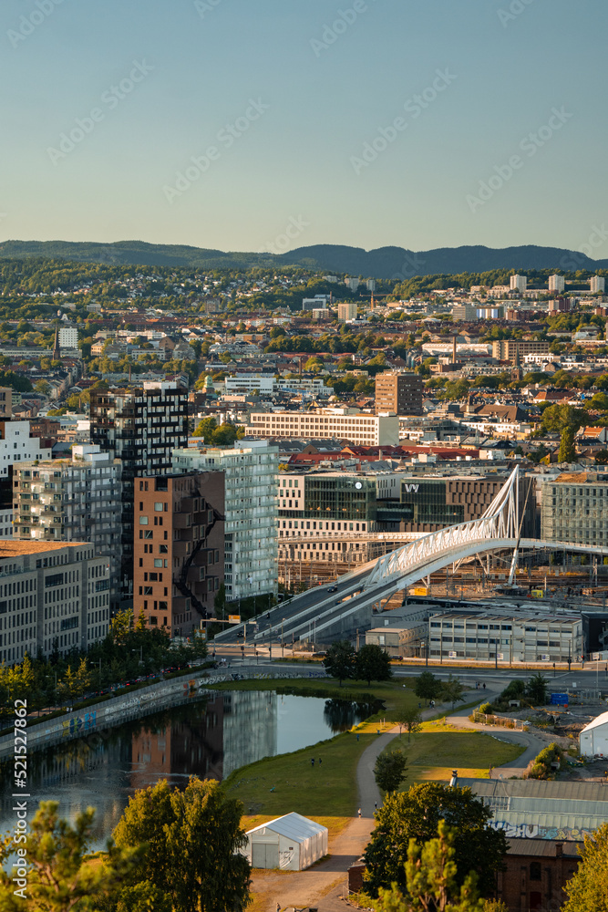 Obraz premium cityscape of Oslo
