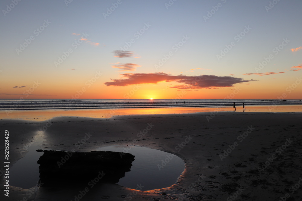Puddles on the Beach Puddles on the Beach