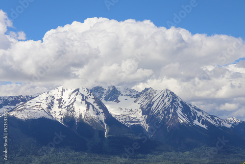 Heavy Clouds and Glacier View © Douglas