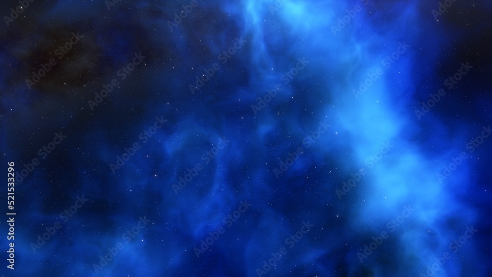 Obraz premium Space nebula, for use with projects on science, research, and education. Illustration