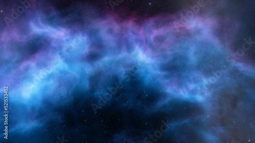 red-violet nebula in outer space  horsehead nebula  unusual colorful nebula in a distant galaxy  red nebula 3d render 